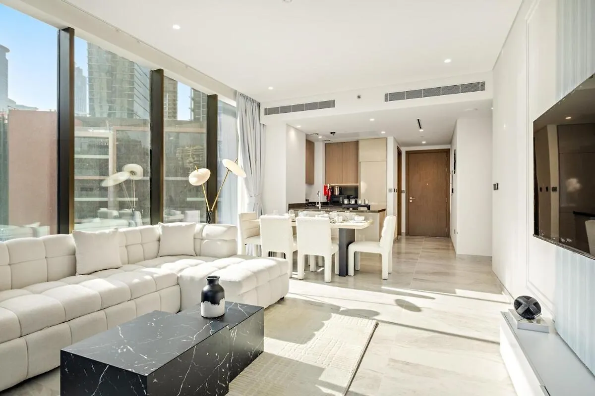 First Class 2Br Elegant Canal View Retreat Dubai 0*,